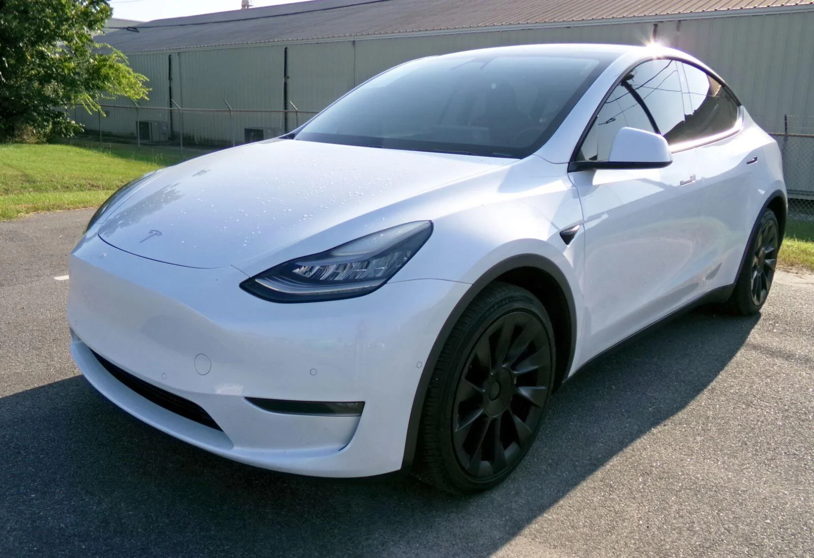Used 2021 Pearl White Multi-Coat Tesla Long Range image 1