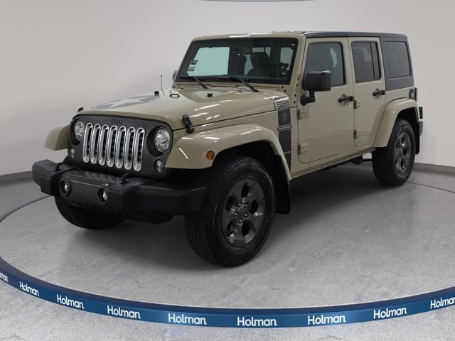 Used 2017 Beige Jeep Unlimited Sport image 1