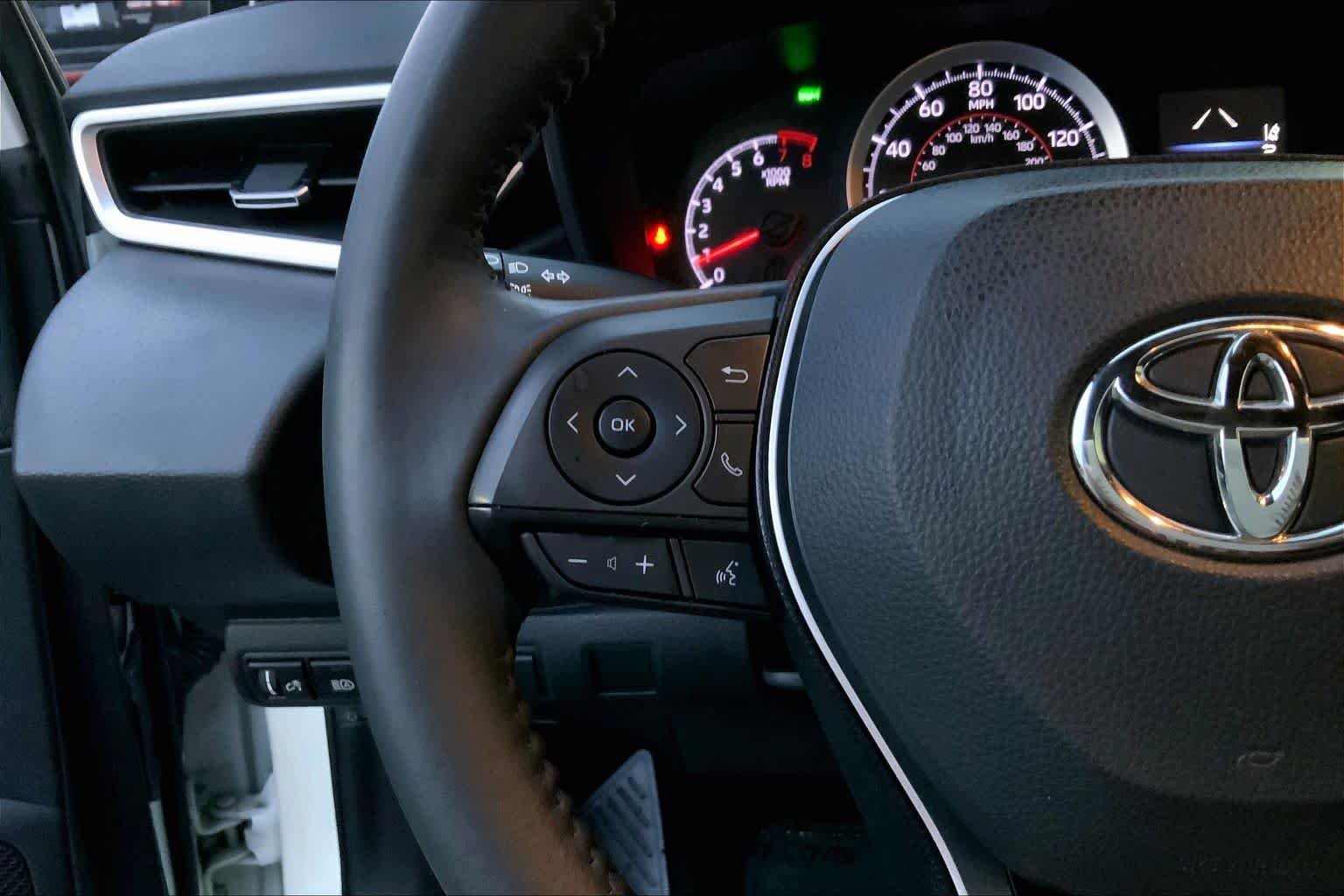 Used 2020 Super White Toyota SE image 22