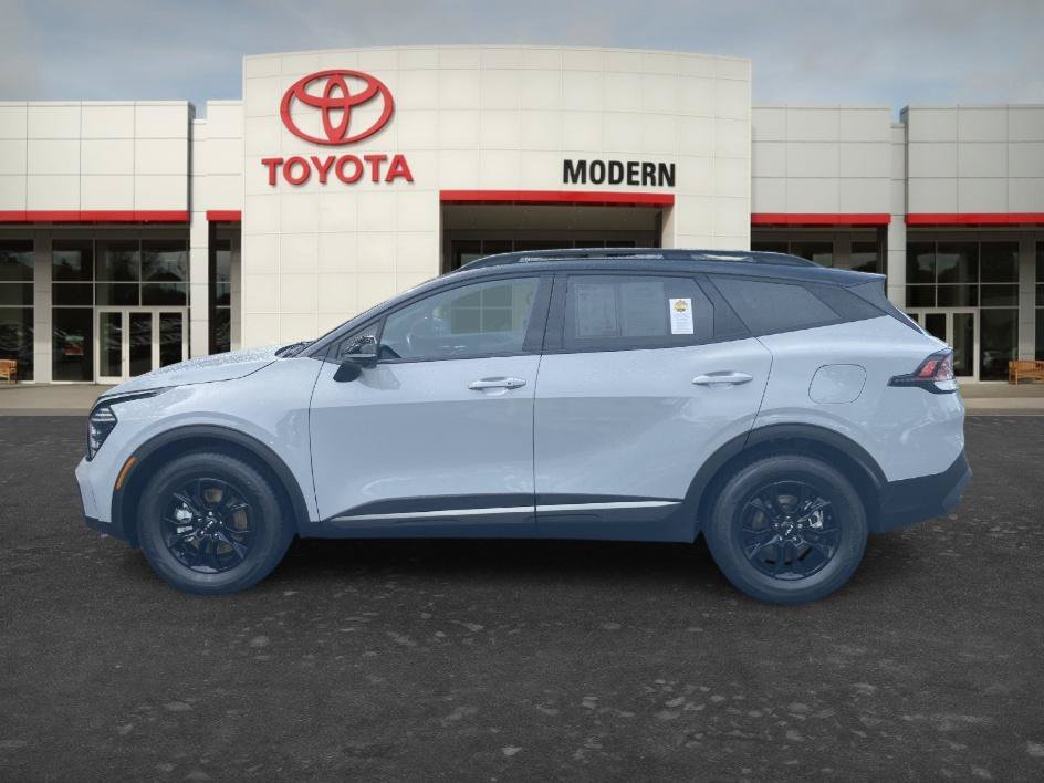 Used 2024 Wolf Gray/Ebony Black Roof Kia X-Pro Prestige image 8