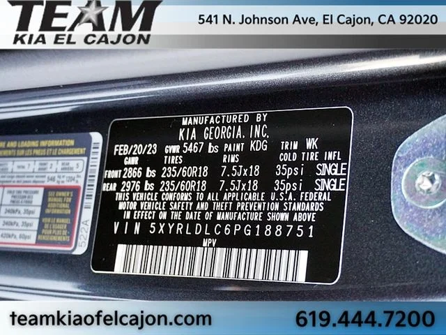 Used 2023 Gray Kia X-Line S image 34