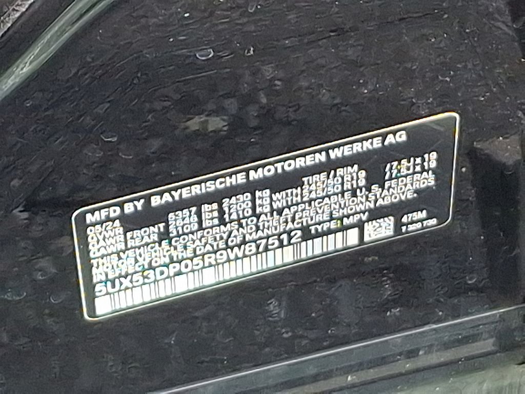 Certified Used 2024 Black Sapphire Metallic BMW xDrive30i image 28