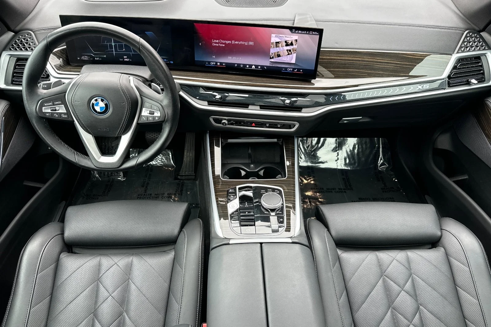 Used 2024 Manhattan Green Metallic BMW xDrive50e image 12
