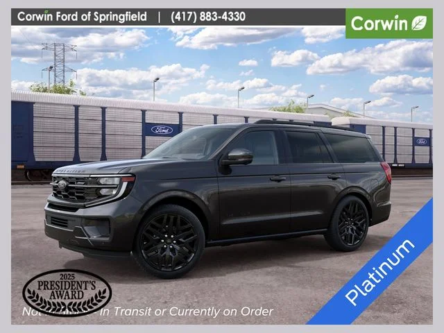 New 2027 Dark Matter Gray Metallic Ford Platinum image 1