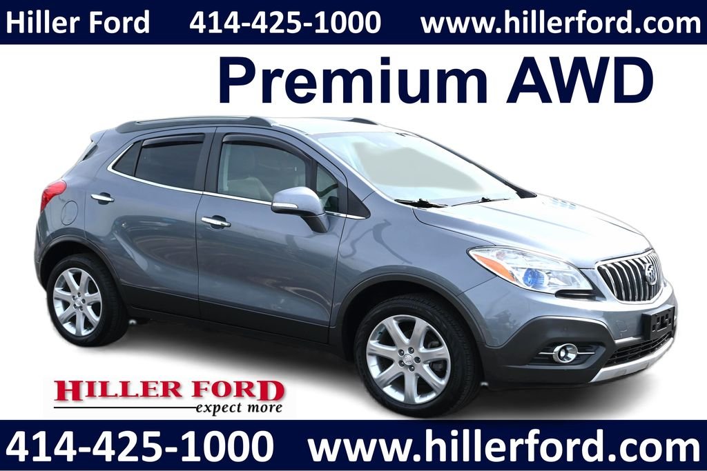 Used 2015 Satin Steel Gray Metallic Buick Premium image 1