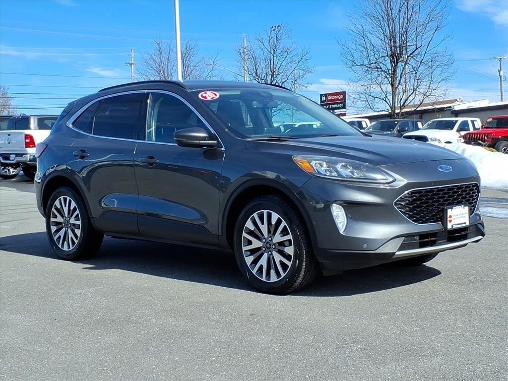Used 2020 Ford Escape Titanium with VIN 1FMCU9J92LUB15615 for sale in Lynchburg, VA