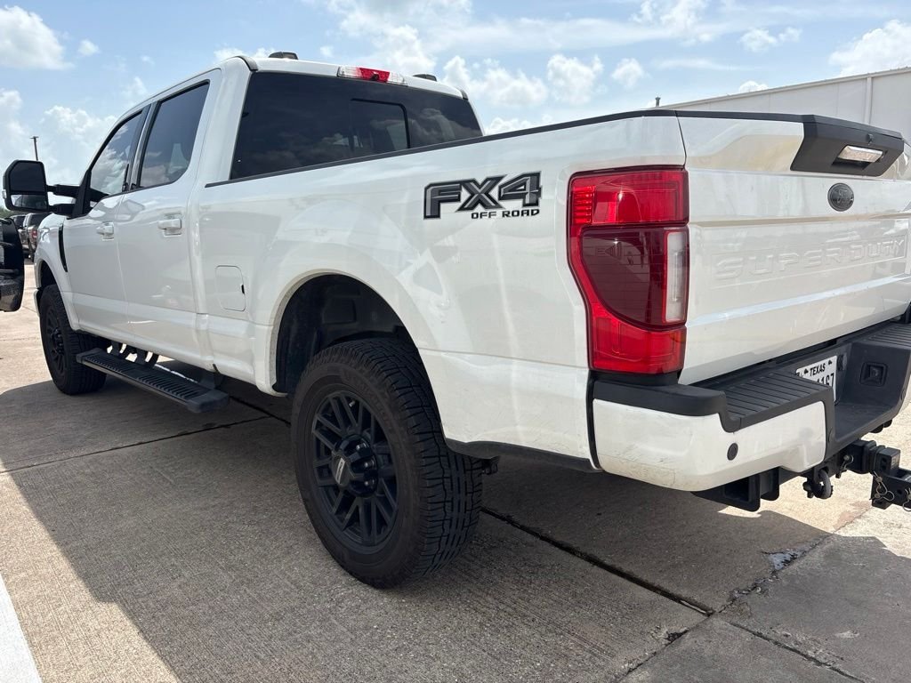 Used 2021 White Ford Lariat image 4