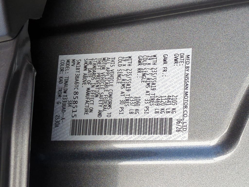 New 2026 Gun Metallic Nissan Dark Armor™ image 24