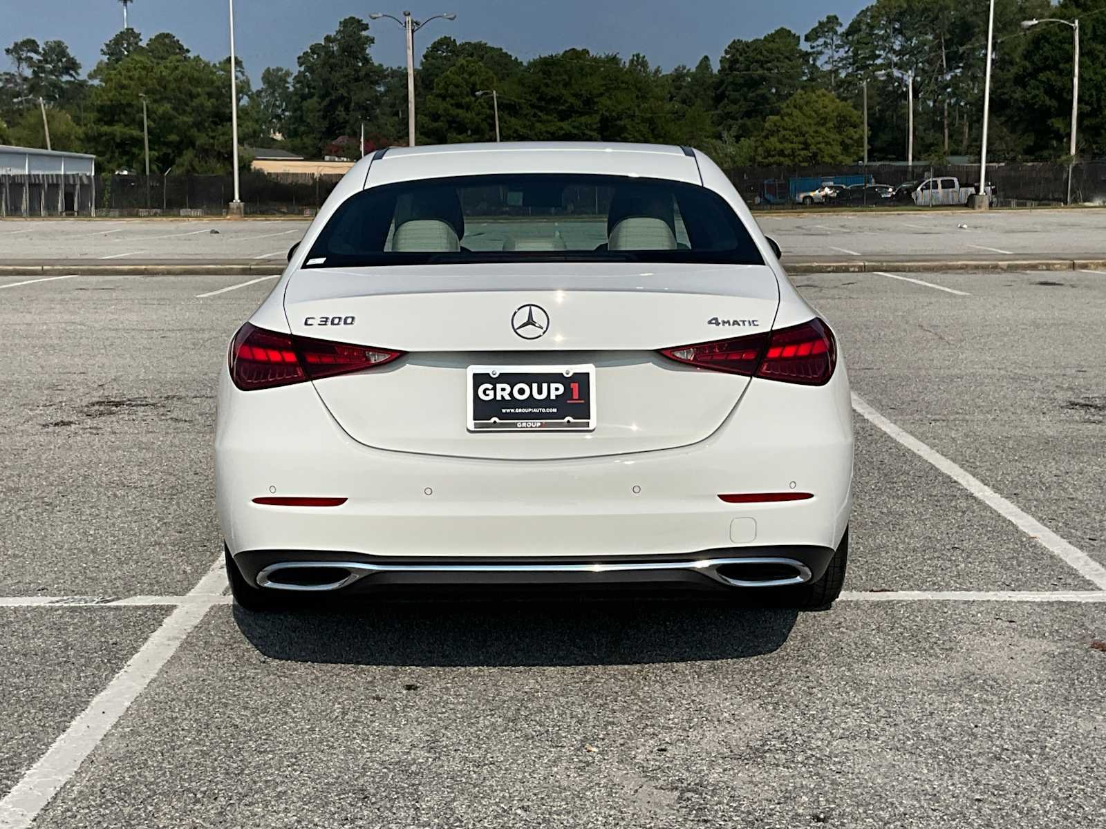 Used 2025 Polar White Mercedes-Benz C 300 image 30