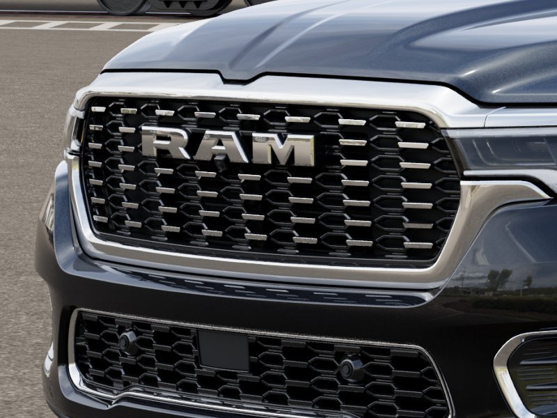 New 2026 Diamond Black Crystal Pearl-Coat Exterior Paint RAM Tungsten image 7