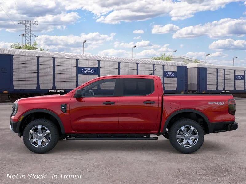 New 2026 Ruby Red Metallic Tinted Clearcoat Ford XLT image 3