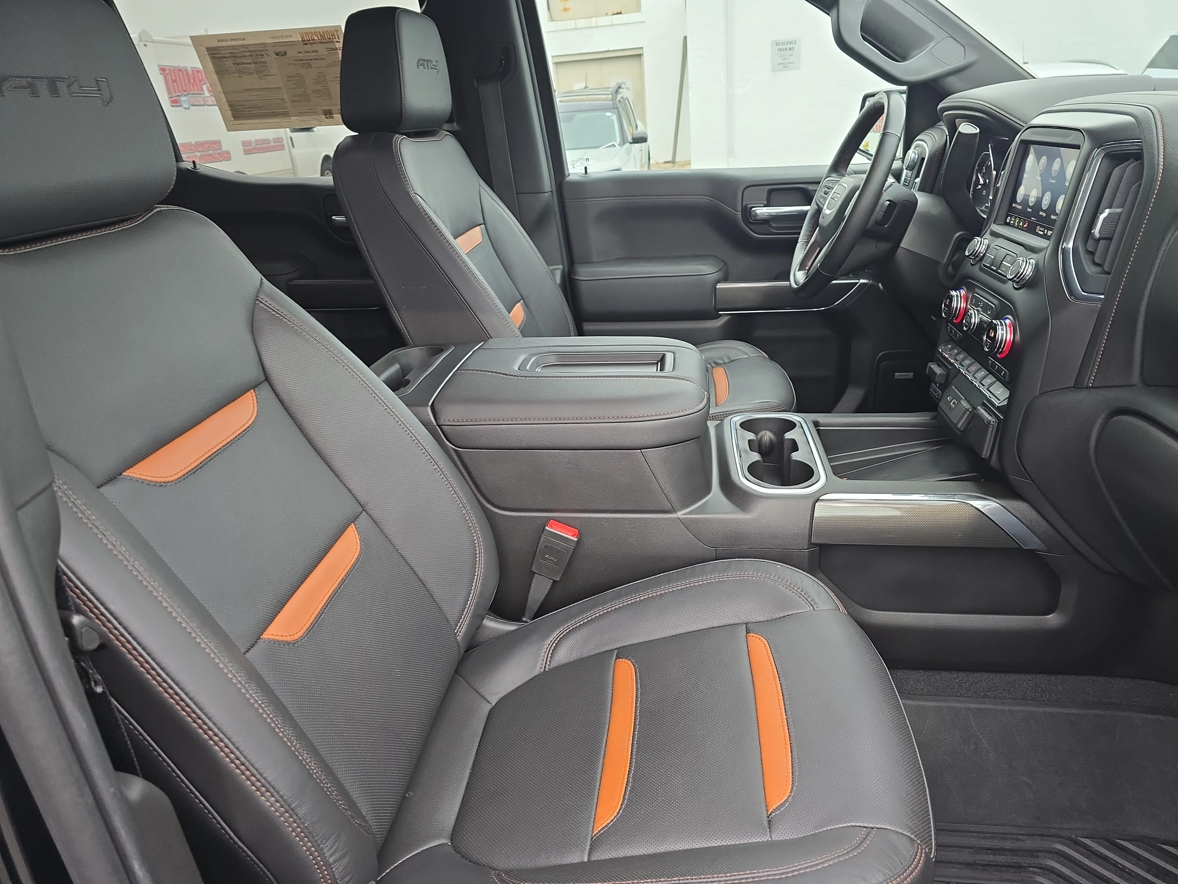 Used 2021 EBONY TWILIGHT METALLIC GMC AT4 image 10