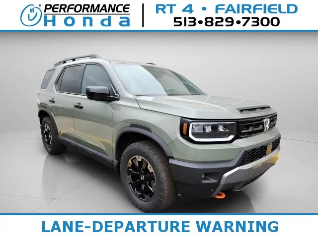 New 2026 Ash Green Metallic Honda TrailSport Elite image 1