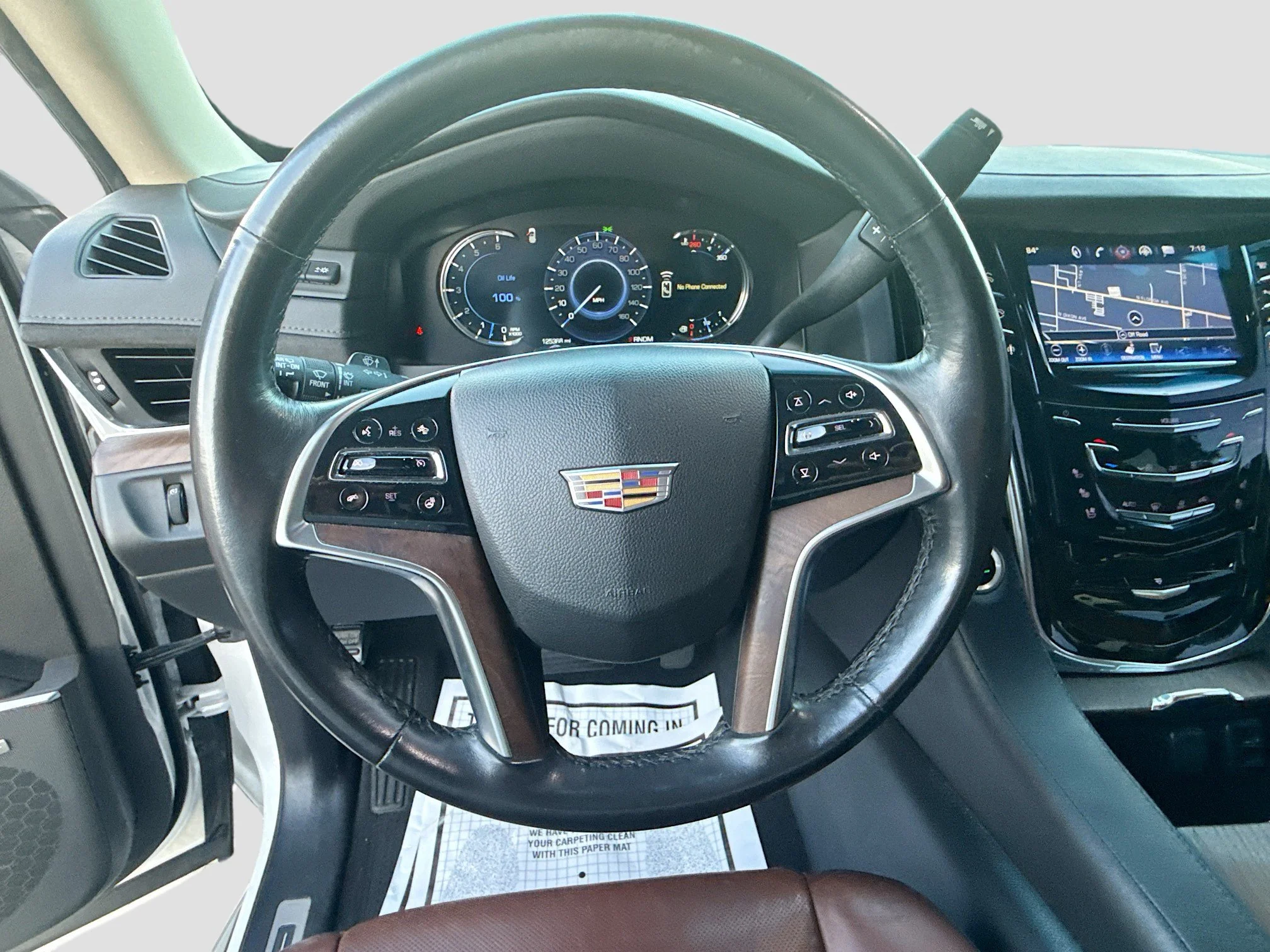 Used 2016 Crystal White Tricoat Cadillac Luxury Collection image 41