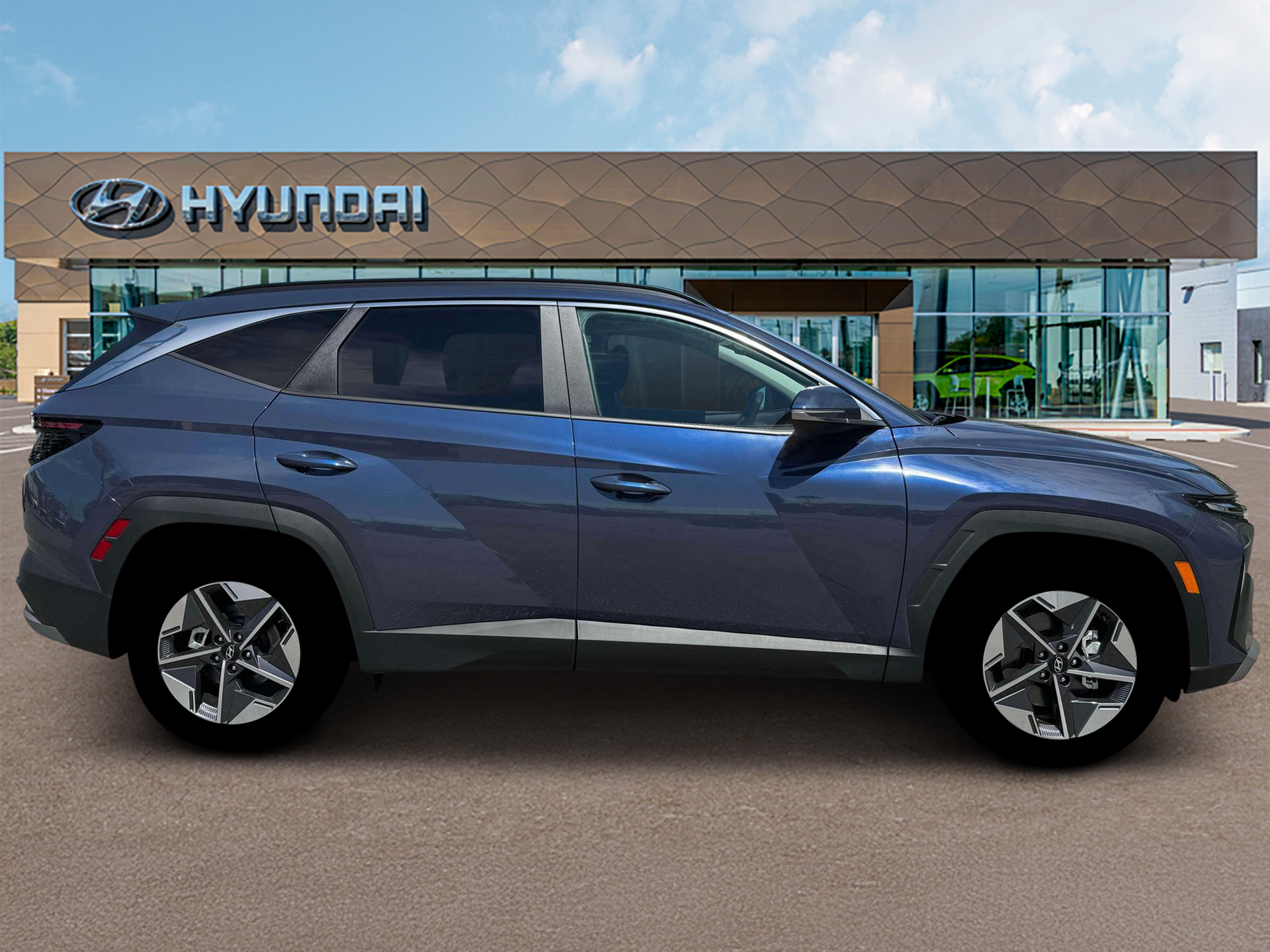 New 2026 Blue Hyundai SEL Premium FWD image 9