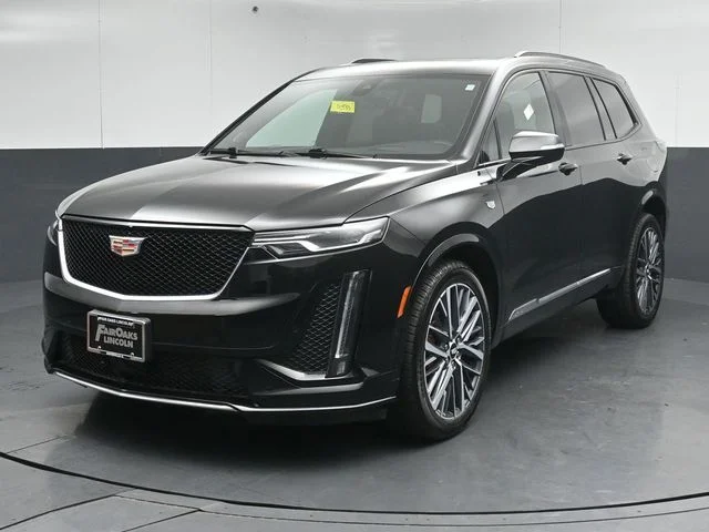 Certified Used 2025 Stellar Black Metallic Cadillac Sport image 3