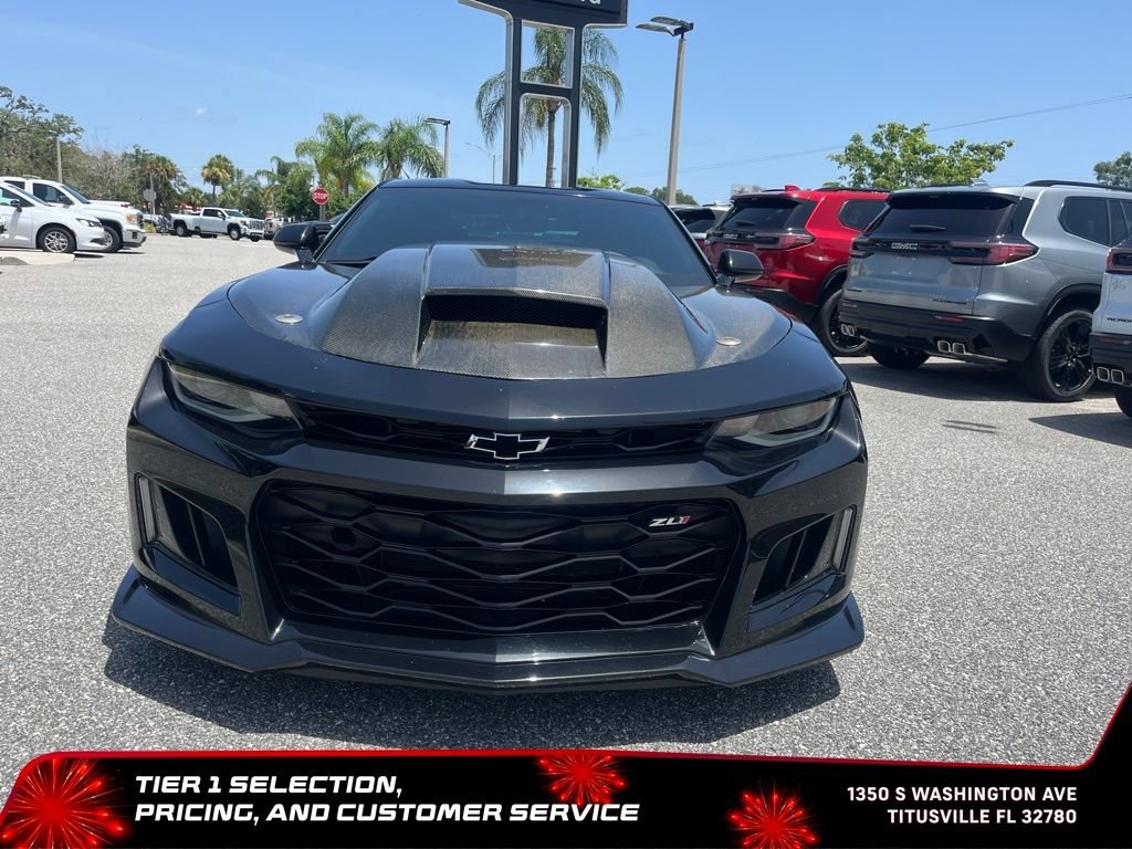 Used 2018 BLACK Chevrolet ZL1 image 2