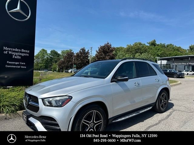 Used 2021 Silver Mercedes-Benz GLE 450 image 1
