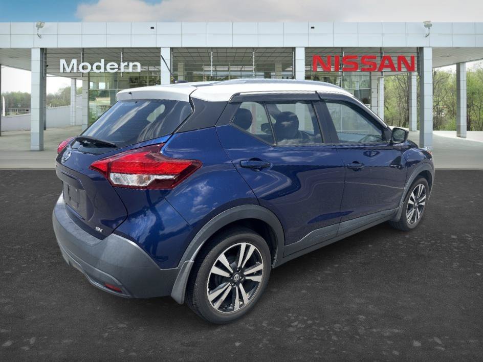 Used 2019 Deep Blue Pearl/Fresh Powder Nissan SV image 5