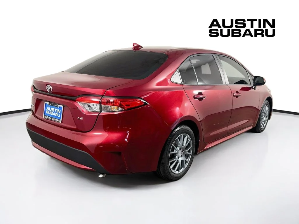Used 2022 Red Toyota LE image 7