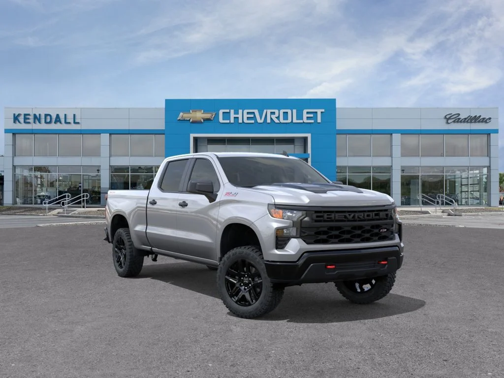 New 2026 Sterling Gray Metallic Chevrolet Custom Trail Boss image 1