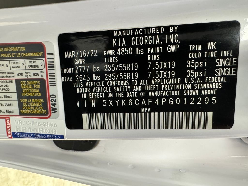 Certified Used 2023 White Kia X-Line image 31