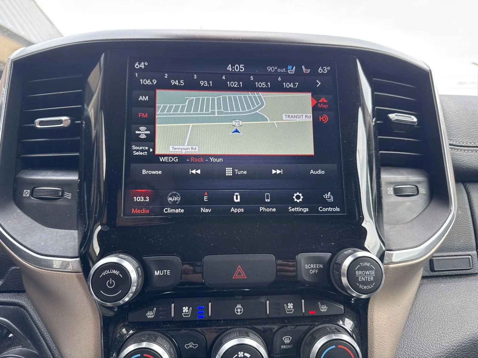 Used 2021 Patriot Blue Pearlcoat Ram Laramie image 13