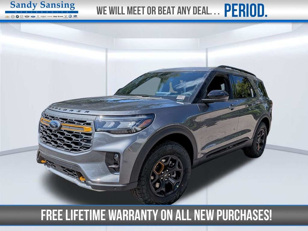 New 2026 Carbonized Gray Metallic Ford Tremor® image 1