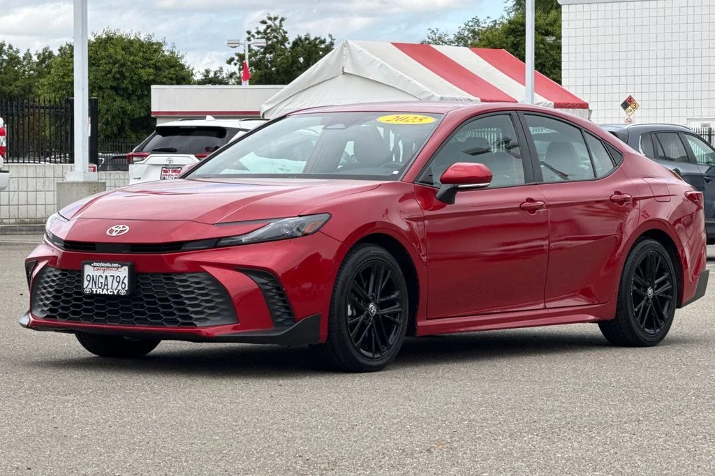 Used 2025 Red Toyota SE image 11