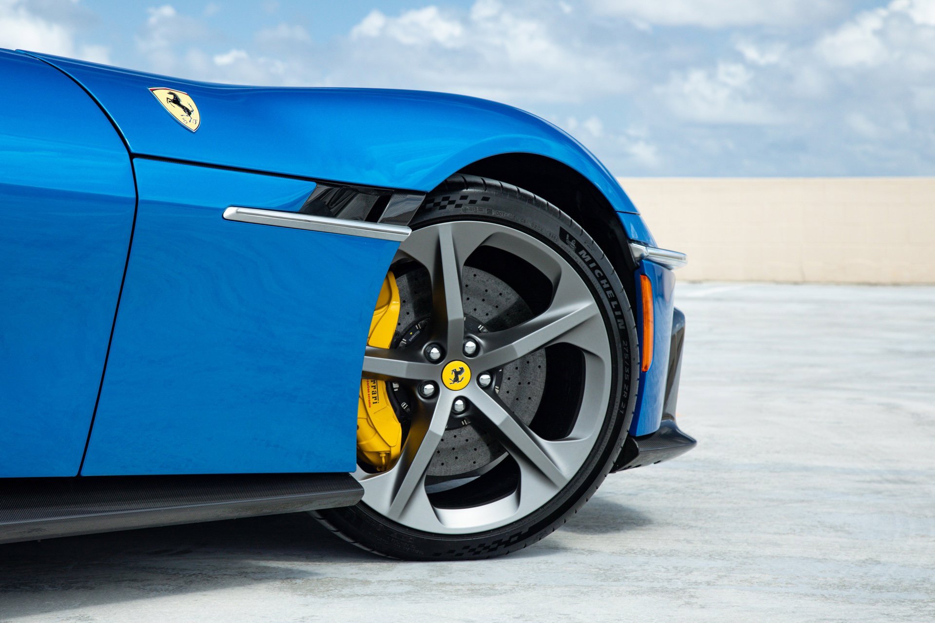 Certified Used 2025 Blue Ferrari  image 22