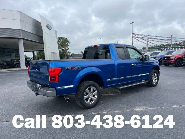 Used 2018 Lightning Blue Ford XLT image 3