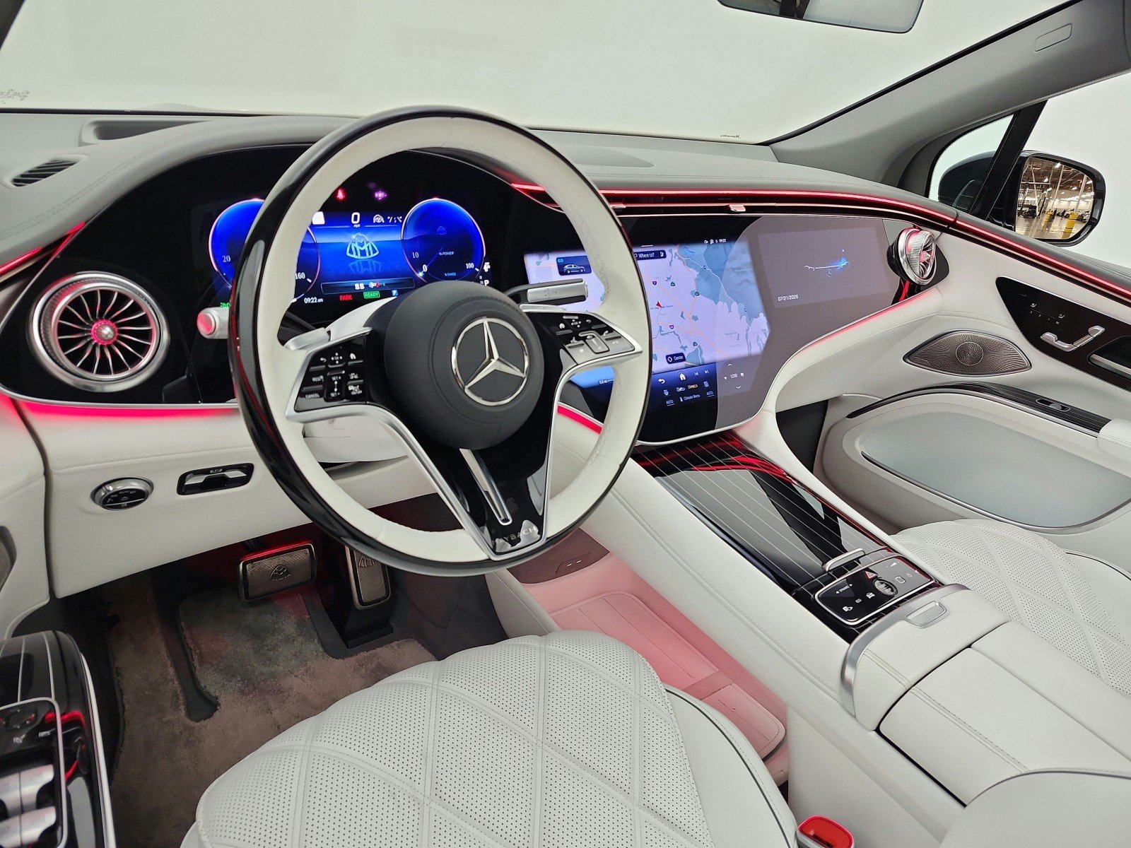 Used 2024 CIRRUS SILVER/NAUTIC Mercedes-Benz Maybach EQS 680 4MATIC® SUV image 14
