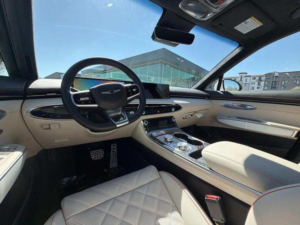 New 2026 White Genesis 3.5T Sport Prestige image 8