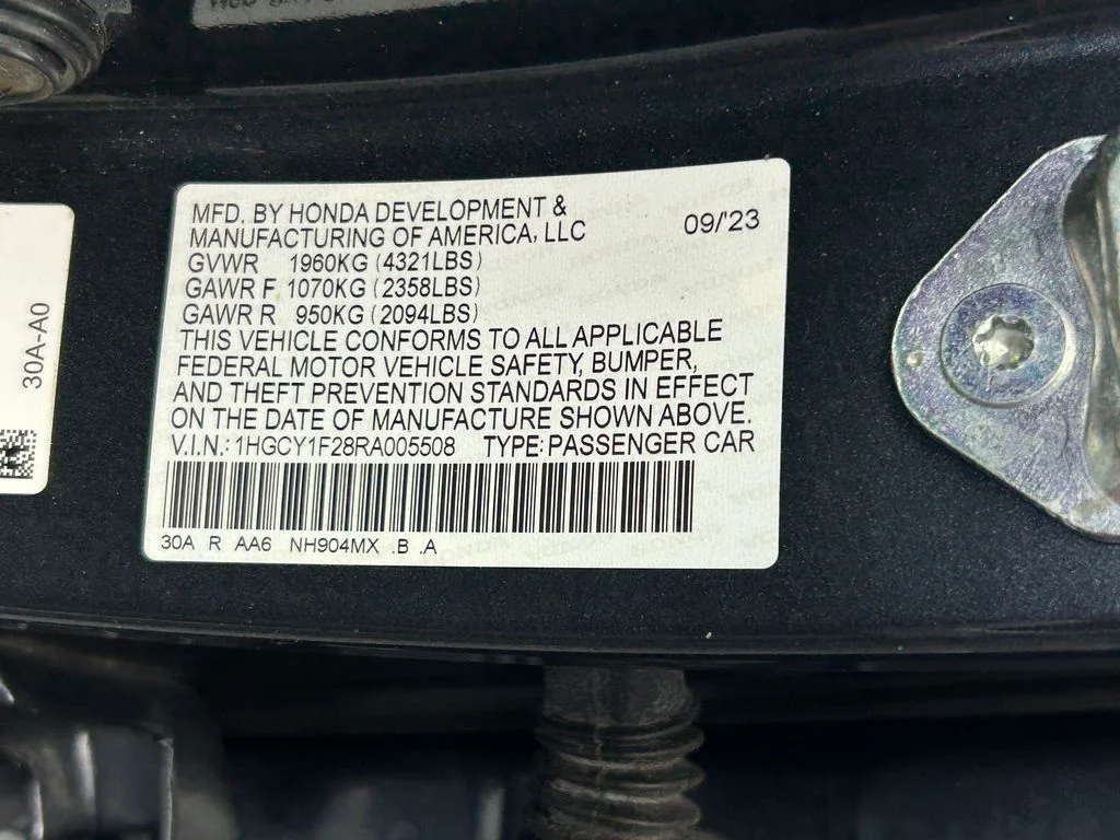 Used 2024 Gray Honda LX image 10