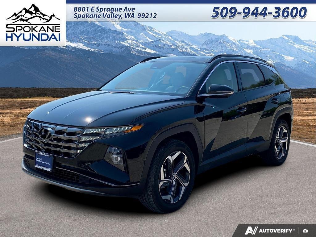 Certified Used 2024 Black Pearl Hyundai Limited image 1