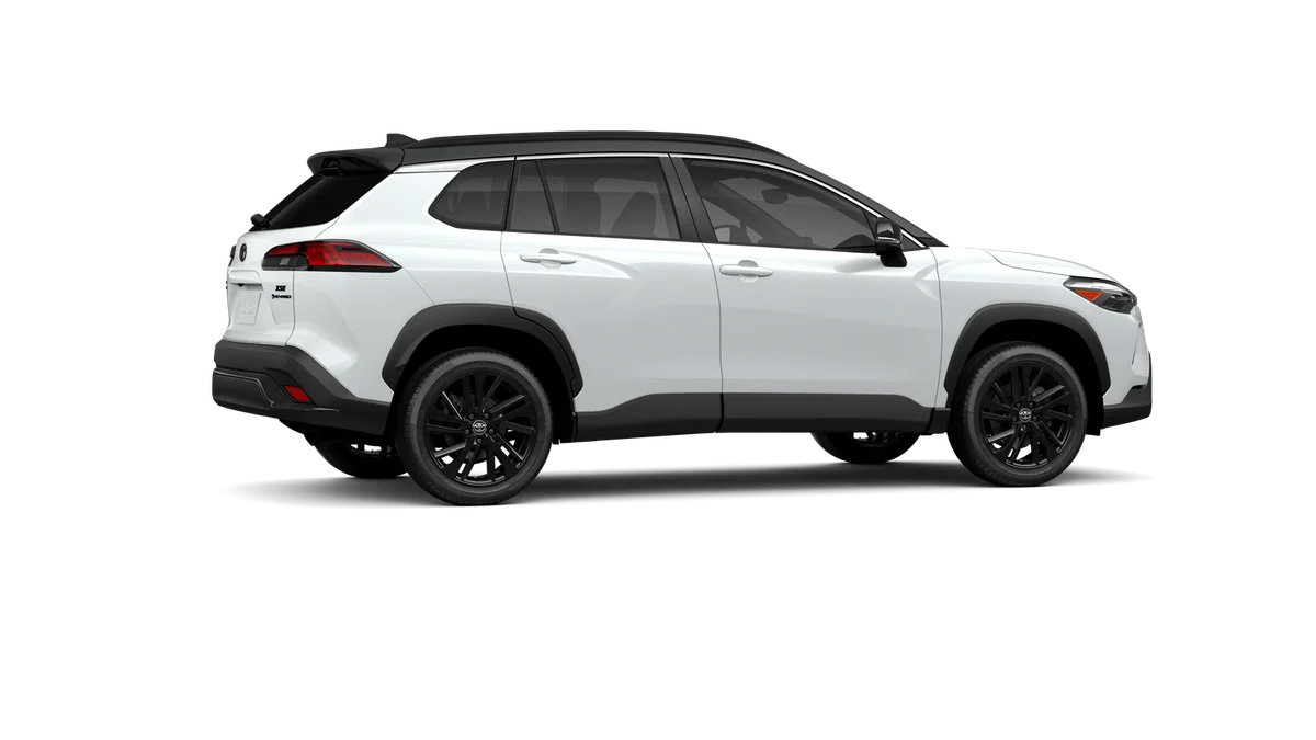 New 2026 Wind Chill Pearl with Jet Black roof Toyota Hybrid XSE image 11