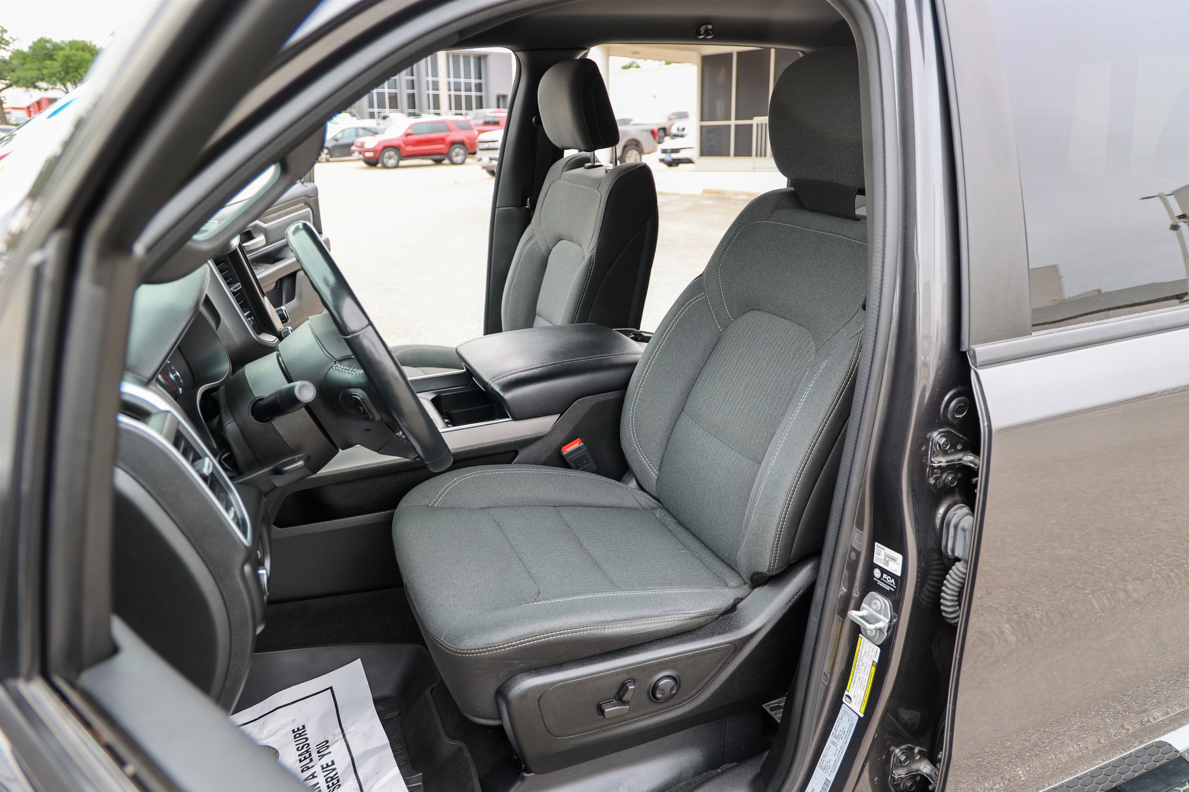 Used 2022 Granite Crystal Metallic Clearcoat Ram Lone Star image 44