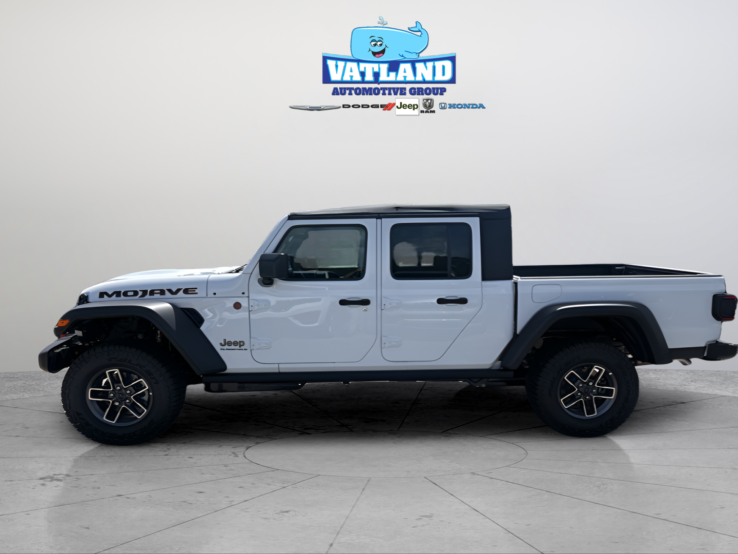 New 2026 Bright White Clear-Coat Exterior Paint Jeep Mojave image 2