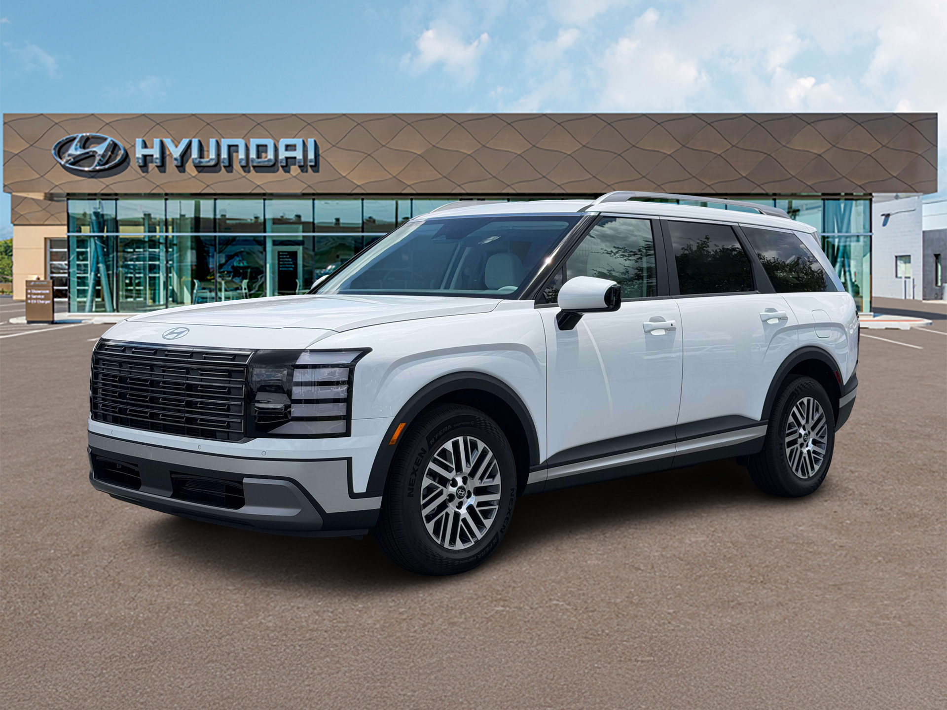 New 2027 White Hyundai SEL FWD image 2