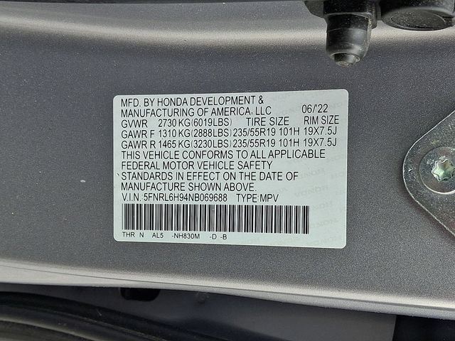 2022 Honda Odyssey Elite - Photo 27