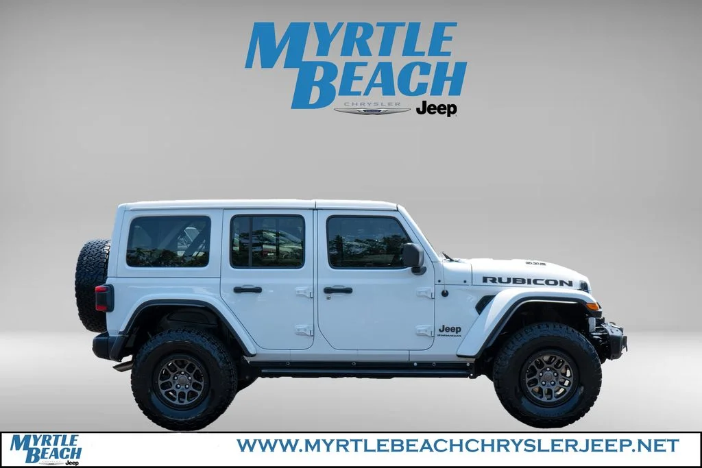Certified Used 2023 Bright White Clearcoat Jeep Rubicon 392 image 7