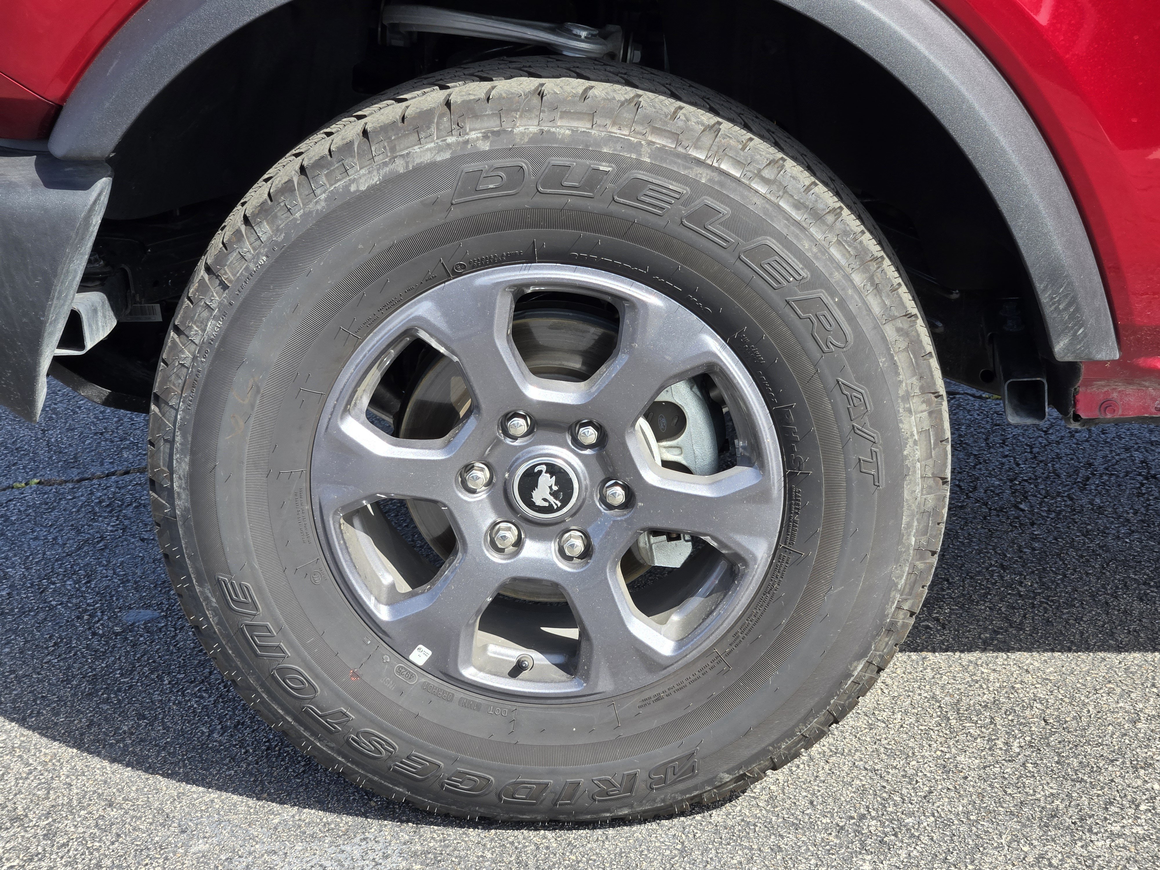 New 2026 Ruby Red Metallic Tntd Clearcoat Ford Big Bend image 7