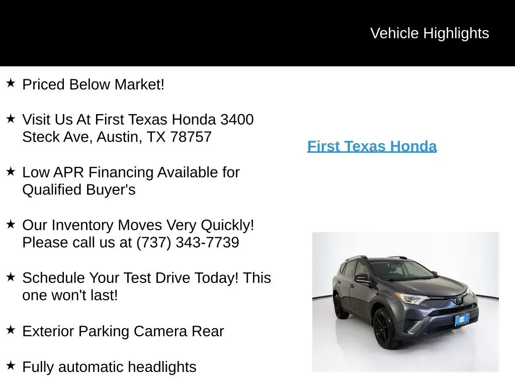 Used 2018 Magnetic Gray Metallic Toyota LE image 9