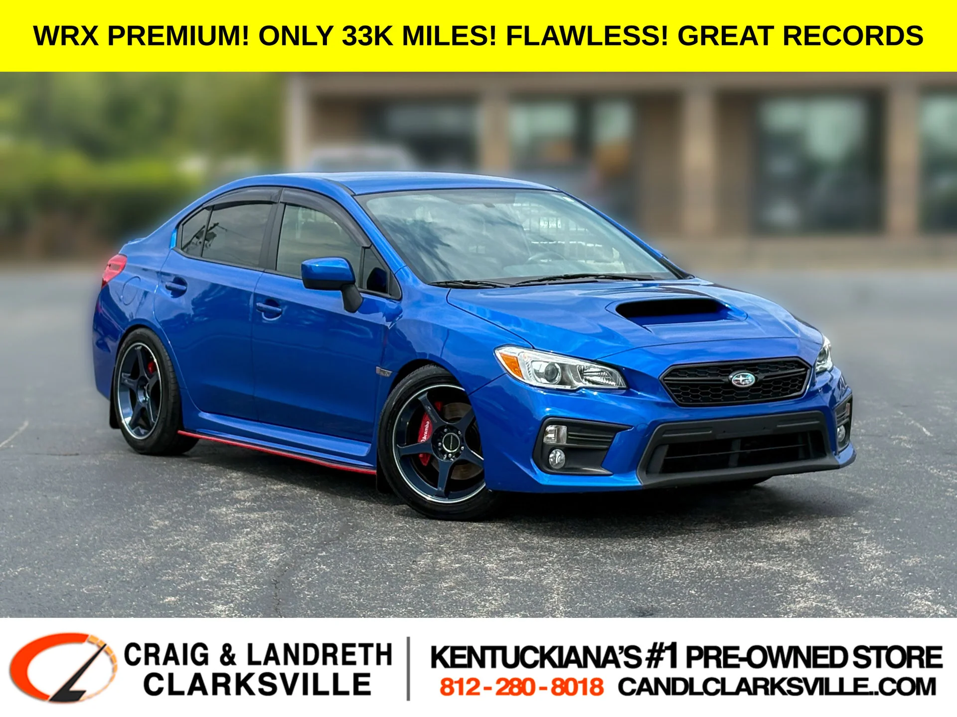 2020 Subaru WRX