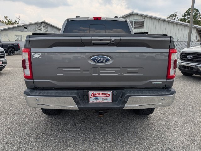 Used 2021 Gray Metallic Ford Lariat image 5