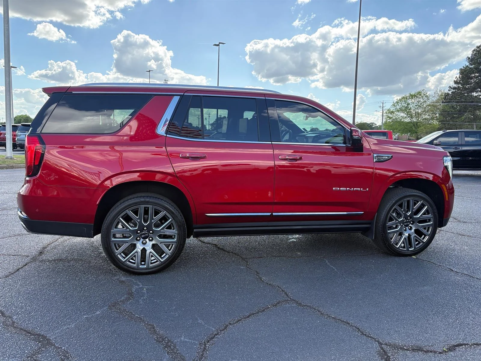 Used 2026 Volcanic Red Tintcoat GMC Denali Ultimate image 11