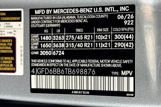 New 2026 Cirrus Silver Metallic Mercedes-Benz AMG® GLE 53 image 60