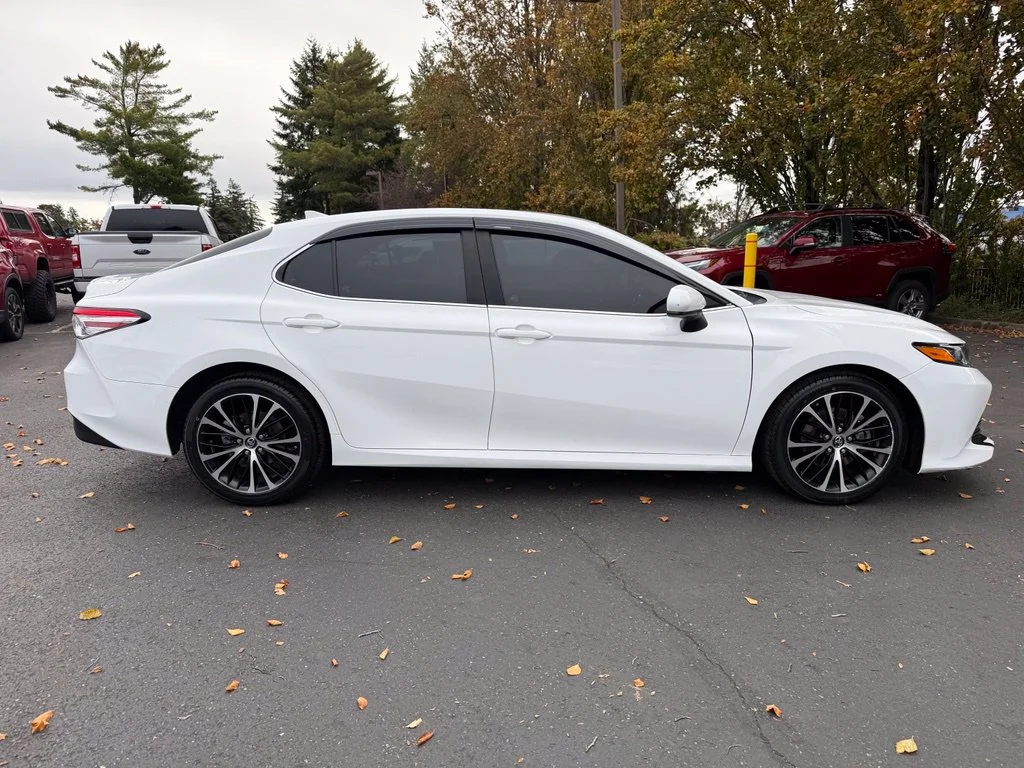 Used 2019 Super White Toyota LE image 11
