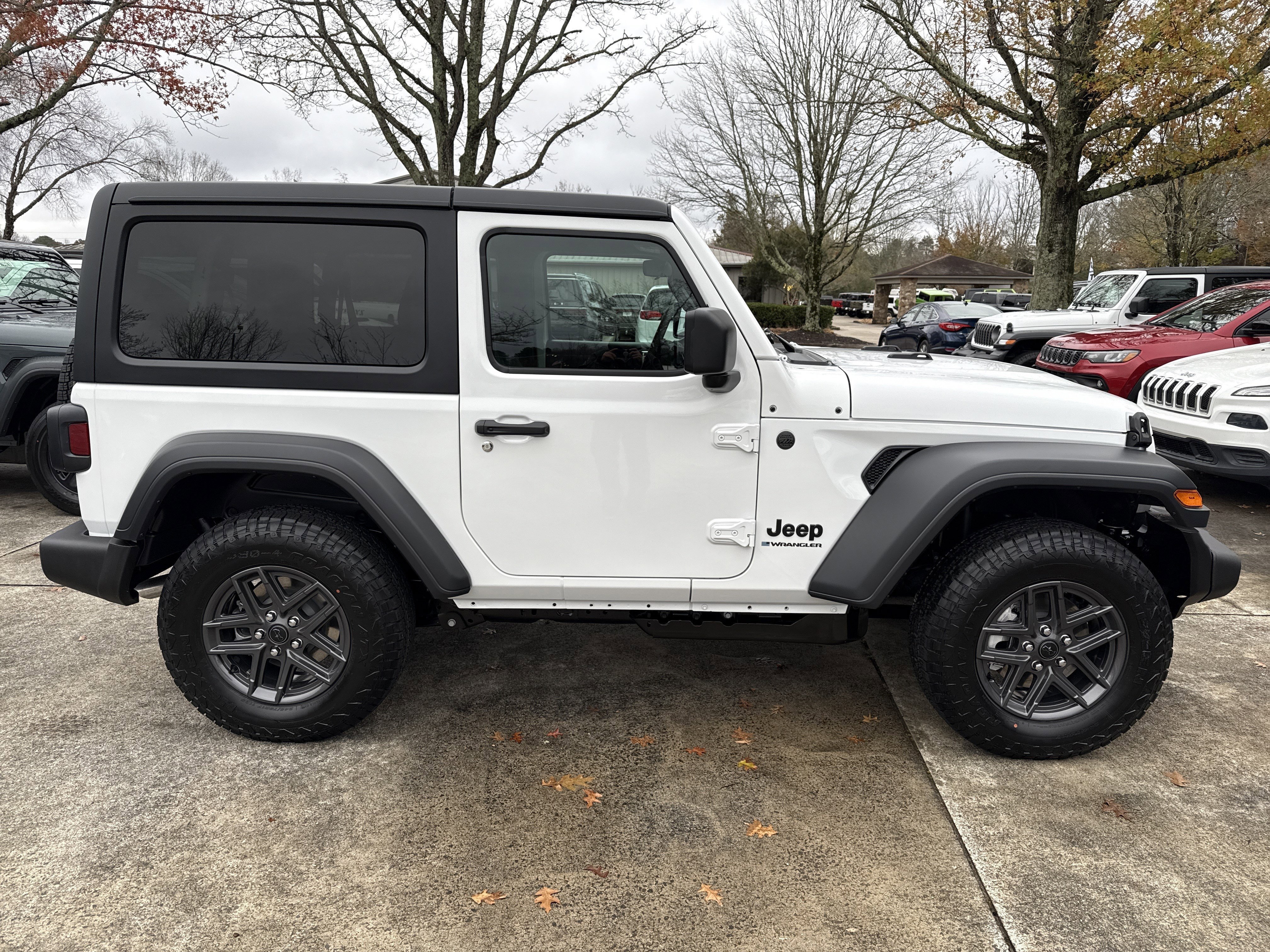 New 2026 Bright White Clearcoat Jeep Sport S image 8