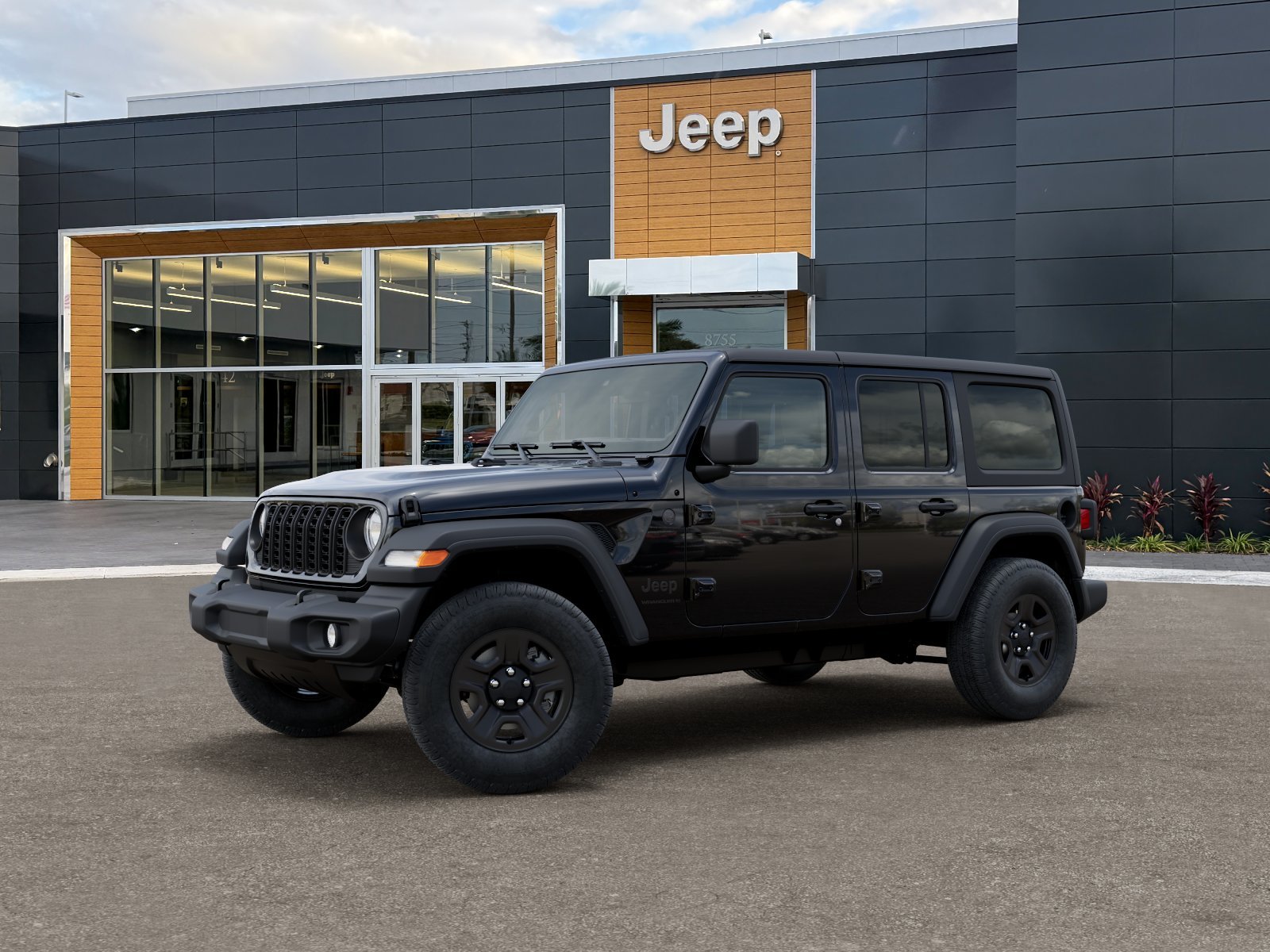 New 2026 Black Clear-Coat Exterior Paint Jeep Sport image 30